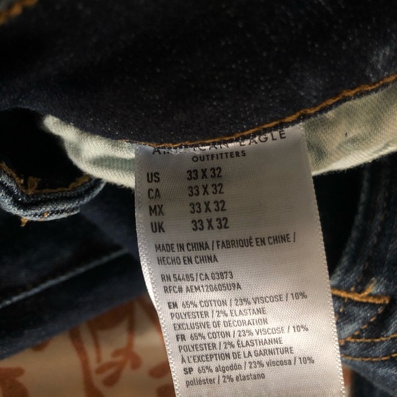 American eagle skinny dark wash jeans - Picture 4 of 4